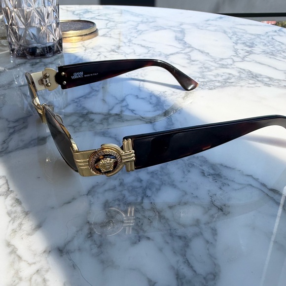 Vintage Versace Sunglasses S72 07M Rare 1990s Gianni Versace - Picture 9 of 13